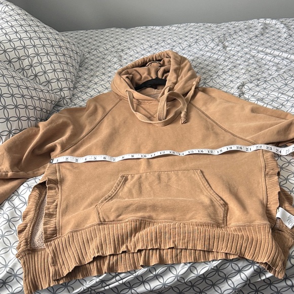 American Eagle Outfitters Beige Pullover Hoodie - Picture 6 of 6